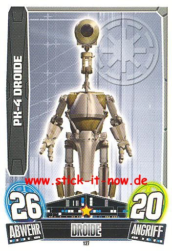 Force Attax Movie Collection - Serie 3 - PK-4 DROIDE - Nr. 127