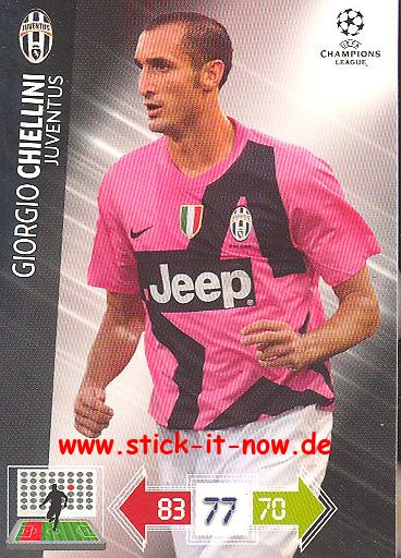 Panini Adrenalyn XL CL 12/13 - Juventus Turin - Giorgio Chiellini
