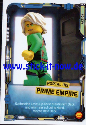 Lego Ninjago Trading Cards - SERIE 5 "Next Level" (2020) - Nr. 98