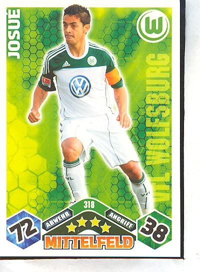 Match Attax 10/11 - JOSUÉ - 318