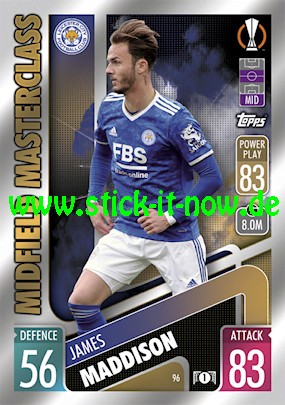 Match Attax Champions League 2021/22 - Nr. 96 (Midfield Masterclass)