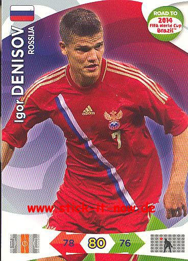 Panini Adrenalyn XL Road to WM 2014 - Igor DENISOV