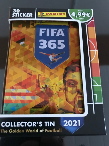 FIFA 365 "The Golden World of Football" (2021) - Mini-Tin ( Variante A )