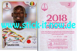 Panini WM 2018 Russland "Sticker" INT/Edition - Nr. 607