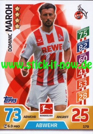 Topps Match Attax Bundesliga 17/18 - Nr. 170