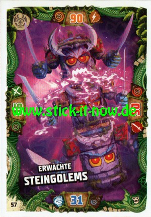 Lego Ninjago Trading Cards - SERIE 6 "Next Level" (2021) - Nr. 57