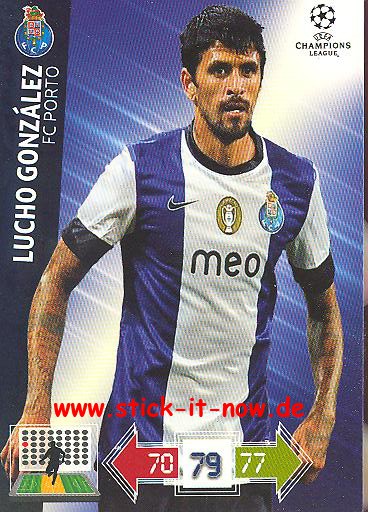 Panini Adrenalyn XL CL 12/13 - FC Porto - Lucho Gonzalez