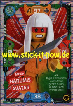 Lego Ninjago Trading Cards - SERIE 5 (2020) - Nr. 150 ( Mega Karte )