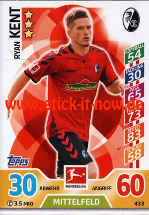 Topps Match Attax Bundesliga 17/18 EXTRA - Nr. 433