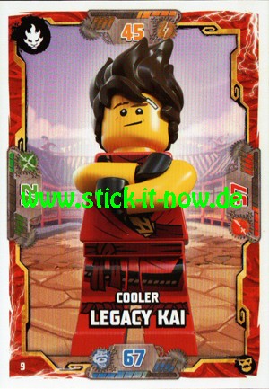 Lego Ninjago Trading Cards - SERIE 6 "Next Level" (2021) - Nr. 9