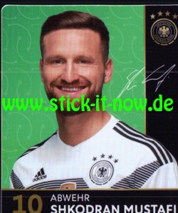 Rewe WM 2018 - Sammelkarten - Shkodran Mustafi - Nr. 10