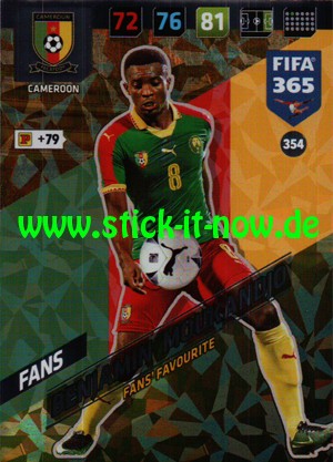 Panini FIFA 365 Adrenalyn XL 2018 - Nr. 354 (Fans)