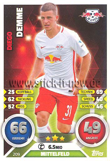 Topps Match Attax Bundesliga 16/17 - Nr. 209