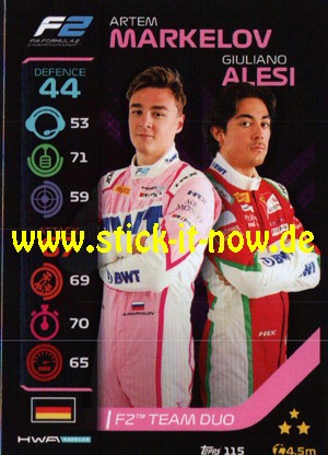 Turbo Attax "Formel 1" (2020) - Nr. 115