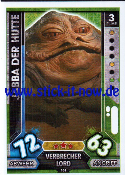 Topps Star Wars FORCE ATTAX UNIVERSE (2017) - Nr. 161