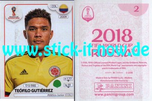Panini WM 2018 Russland "Sticker" INT/Edition - Nr. 635