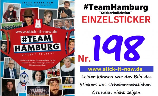 #TeamHamburg "Sticker" (2021) - Nr. 198