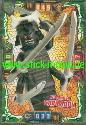 Lego Ninjago Trading Cards - SERIE 4 (2019) - Nr. 75 ( Kristall )