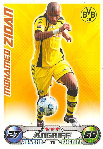 Match Attax 09/10 - MOHAMED ZIDAN - Bor. Dortmund - Nr. 71