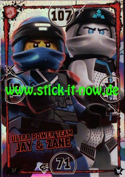 Lego Ninjago Trading Cards - SERIE 3 (2018) - Nr. 37 (ULTRA)