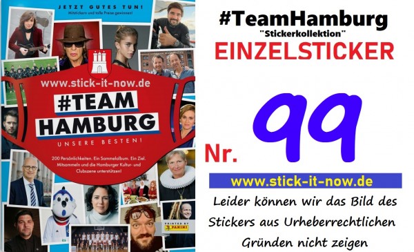 #TeamHamburg "Sticker" (2021) - Nr. 99
