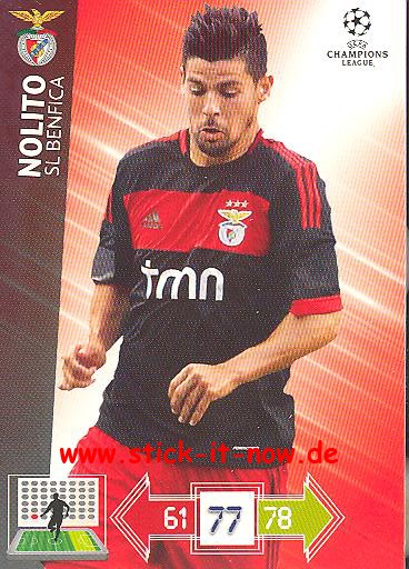 Panini Adrenalyn XL CL 12/13 - Benfica Lissabon - Nolito