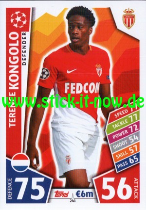 Match Attax Champions League 17/18 - Nr. 241