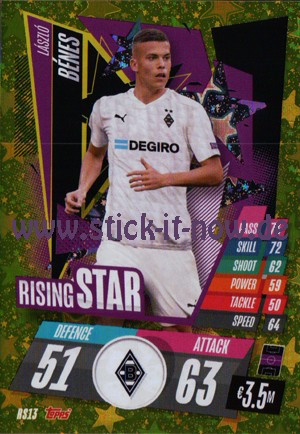 Match Attax Champions League 2020/21 - Nr. RS 13