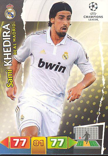 Sami Khedira - Panini Adrenalyn XL CL 11/12 - Real Madrid