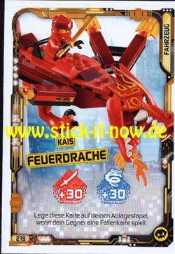 Lego Ninjago Trading Cards - SERIE 5 (2020) - Nr. 219