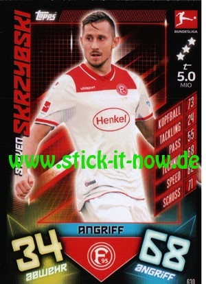 Topps Match Attax Bundesliga 2019/20 "Extra" - Nr. 630