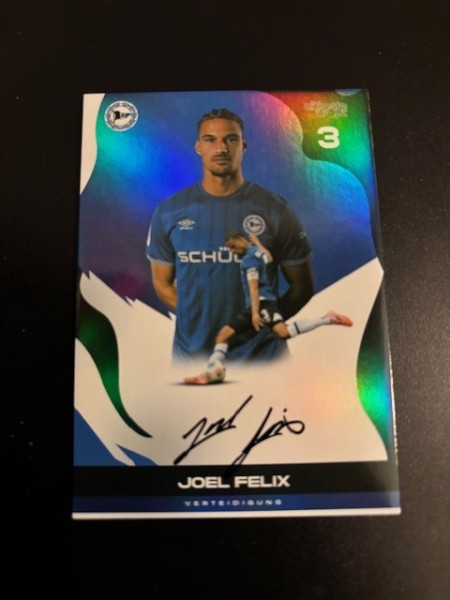 This is Arminia (2025) - On Card Signature - Joel Felix 27/70