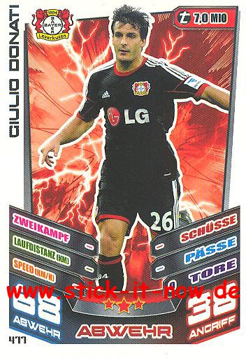 Match Attax 13/14 EXTRA - GIULIO DONATI - Nr. 477