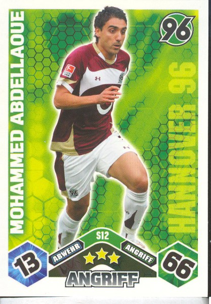 Mohammed Abdellaoue - Match Attax 10/11 Spezial