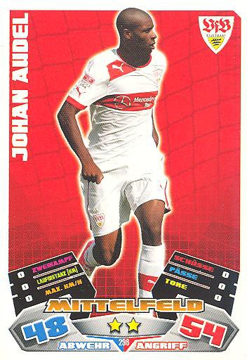 Match Attax 12/13 - Johan Audel - VfB Stuttgart - Nr. 296