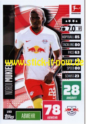 Topps Match Attax Bundesliga 2020/21 - Nr. 193