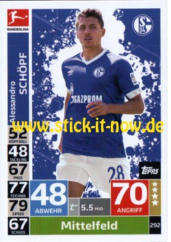 Topps Match Attax Bundesliga 18/19 - Nr. 292
