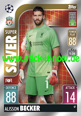 Match Attax Champions League 2021/22 - Nr. 47 (Super Saver)