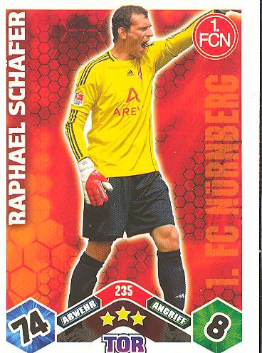 Match Attax 10/11 - RAPHAEL SCHÄFER - 235