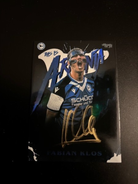 This is Arminia (2025) - On-Card Signature - Fabian Klos 161/180