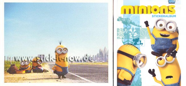 Minions Sticker (2015) - Nr. 137