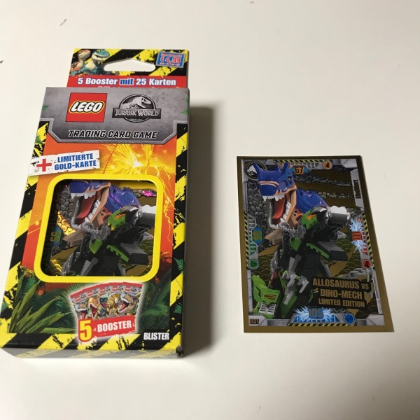 LEGO "Jurassic World" Trading Cards (2021) - Blister 4 (LE 17)