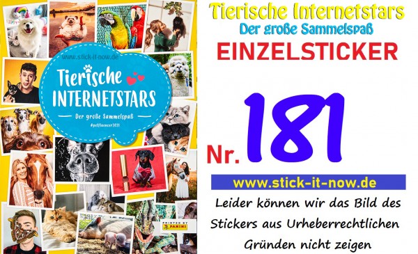 Tierische Internetstars (2021) - Nr. 181 (Glitzer)