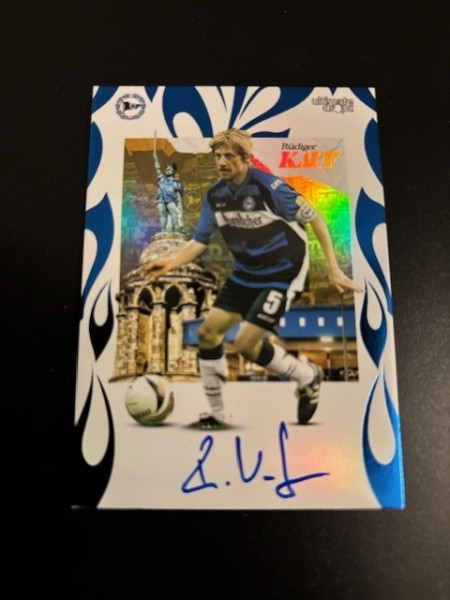 This is Arminia (2025) - On Card Signature - Rüdiger Kauf 07/14