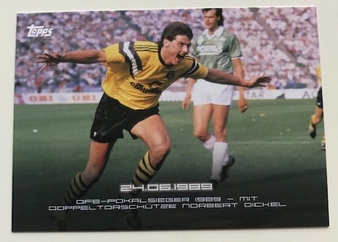 Topps BVB Sammelkarten 2020 - Nr. 48 (24.06.1989)