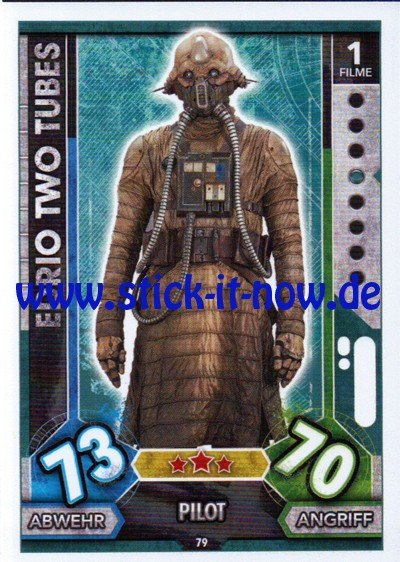 Topps Star Wars FORCE ATTAX UNIVERSE (2017) - Nr. 79