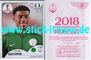 Panini WM 2018 Russland "Sticker" INT/Edition - Nr. 338