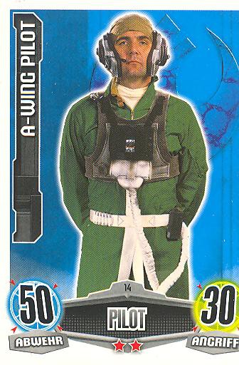 Force Attax - A-WING PILOT - Pilot - Allianz - Movie Collection