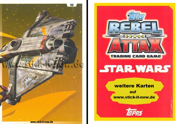 Rebel Attax - Serie 1 (2015) - STRIKE-FORCE - REBELLION 2 - Nr. 98