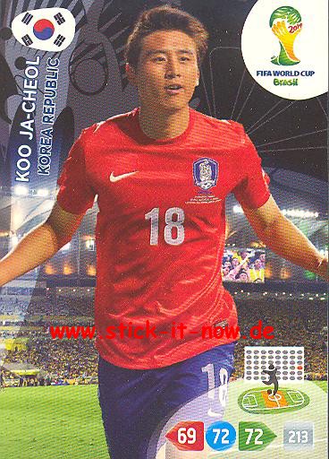 Panini Adrenalyn XL Brasil WM 2014 - KOO JA-CHEOL